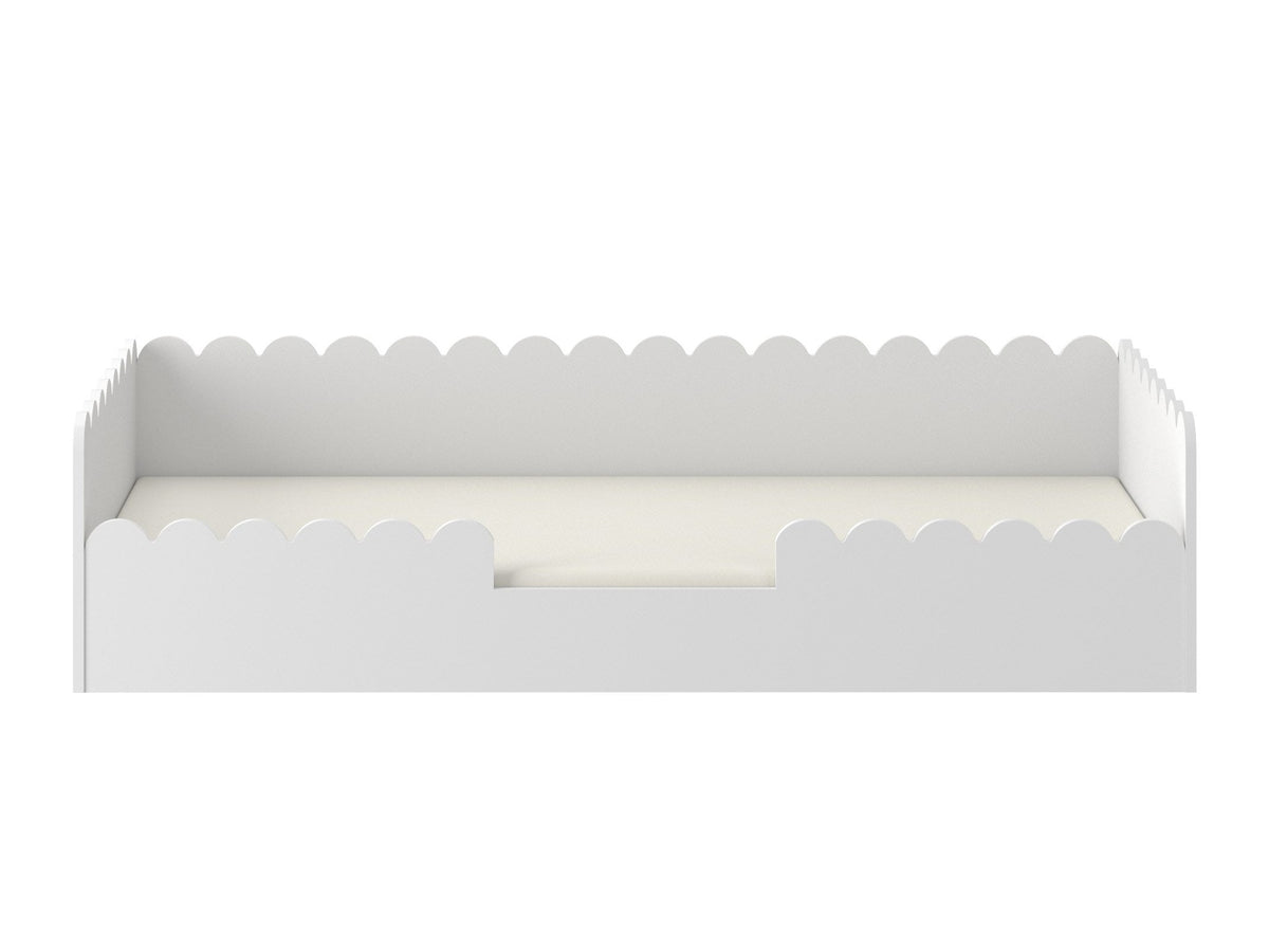 Book Nook snow Montessori children's bed 80x160 with drawer