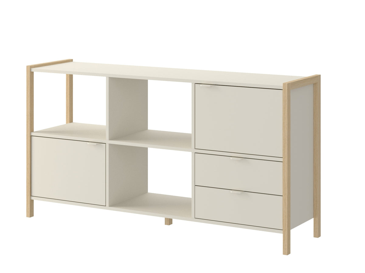 Regal Versa Low – modernes Regal für Kinder- und Jugendzimmer