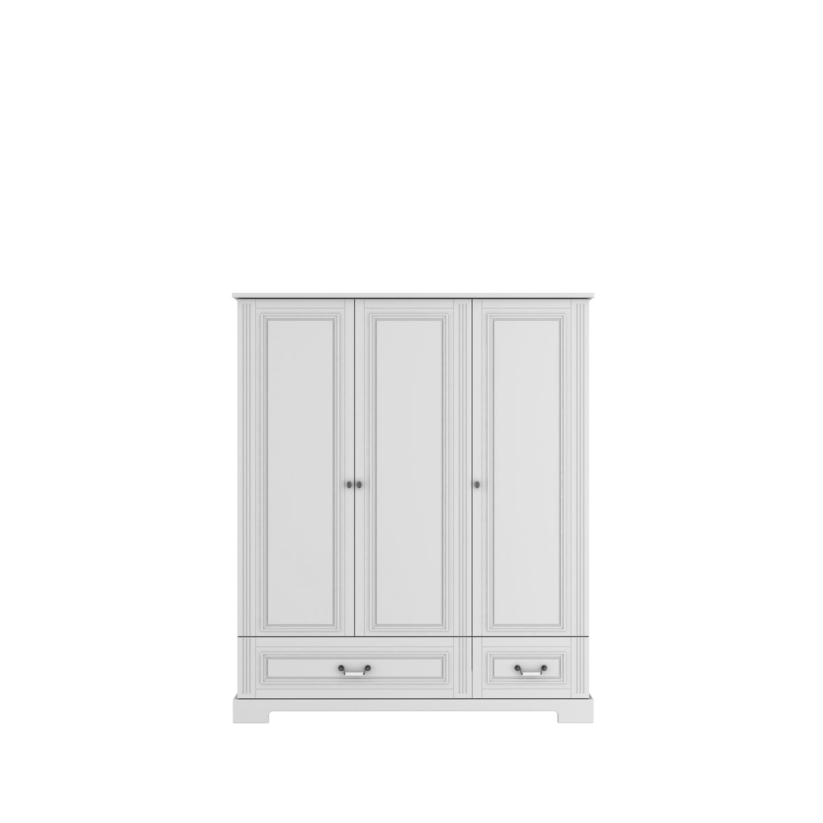 Ines elegant white szafa 3-drzwiowa