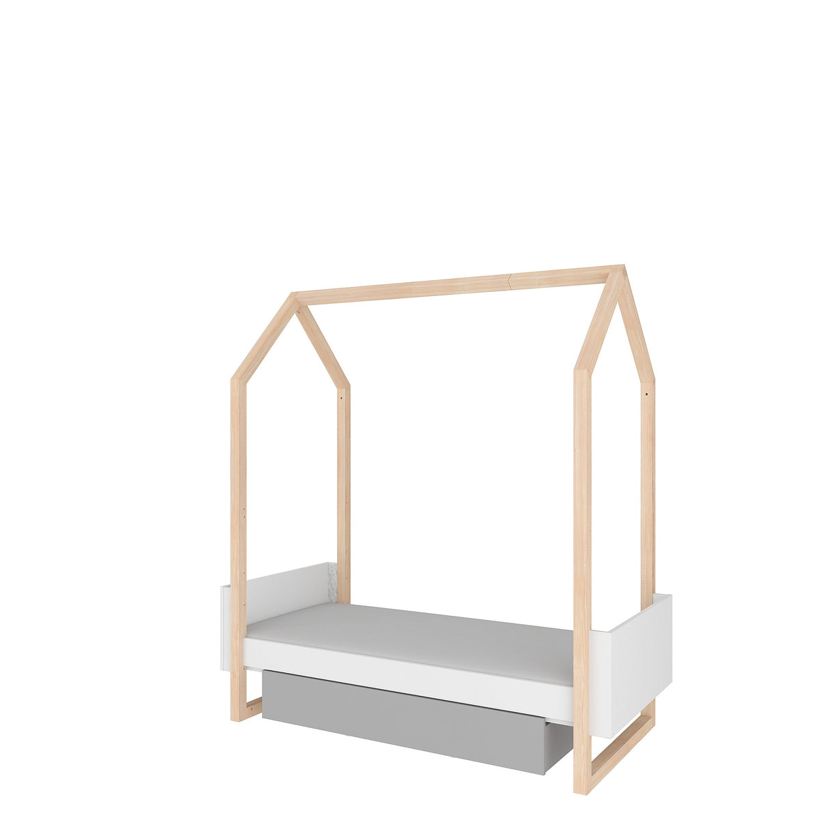 Pinette cot 70x140 extendable to 160 cm with daybed function
