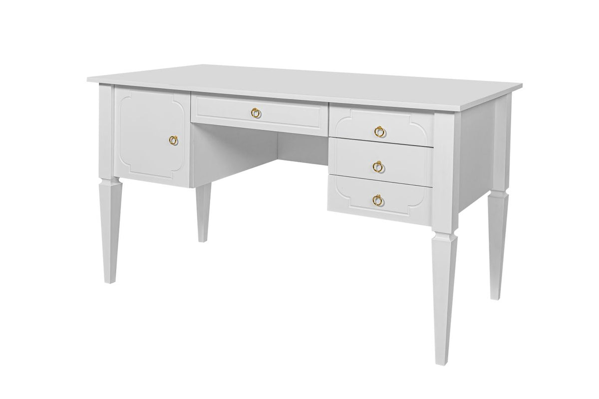 Royal timeless white biurko