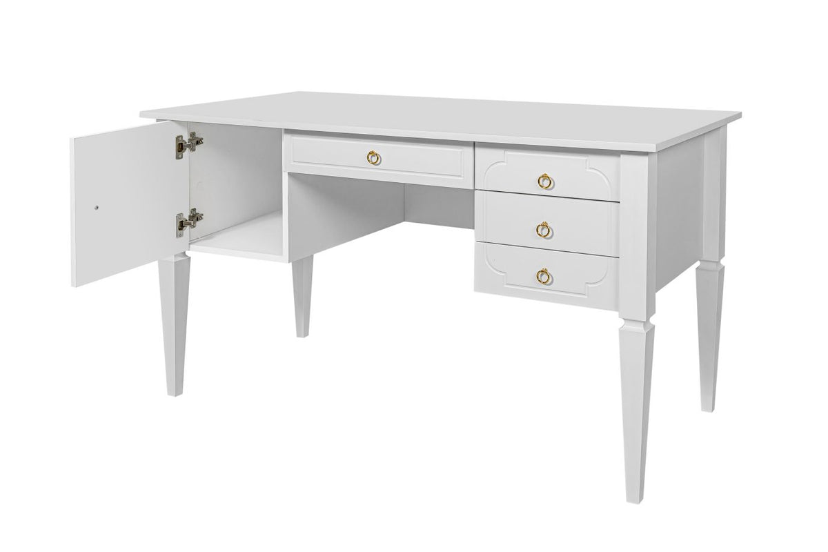 Royal timeless white biurko
