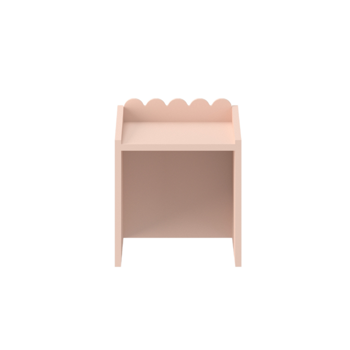 Book Nook Desk snow + 2 sunset chairs Set
