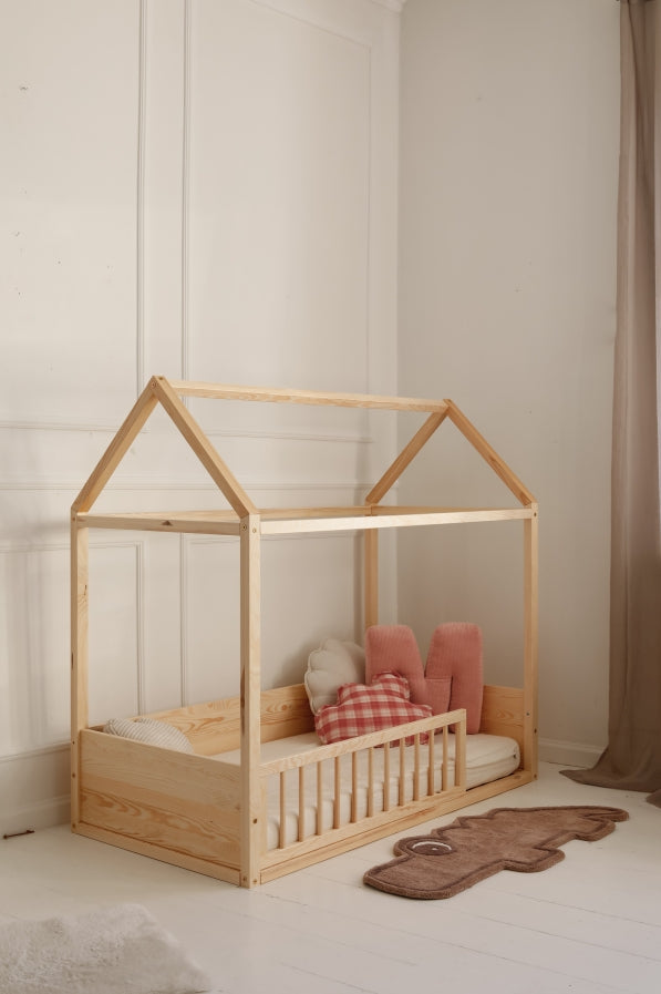 Zestaw Wood Nest 90 x 200 z kompletem barierek