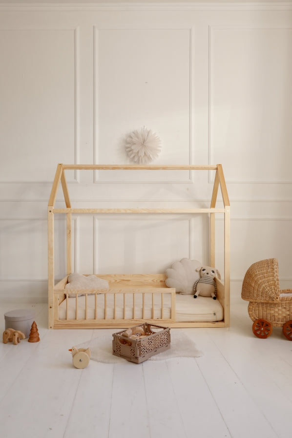 Zestaw Wood Nest 90 x 200 z kompletem barierek