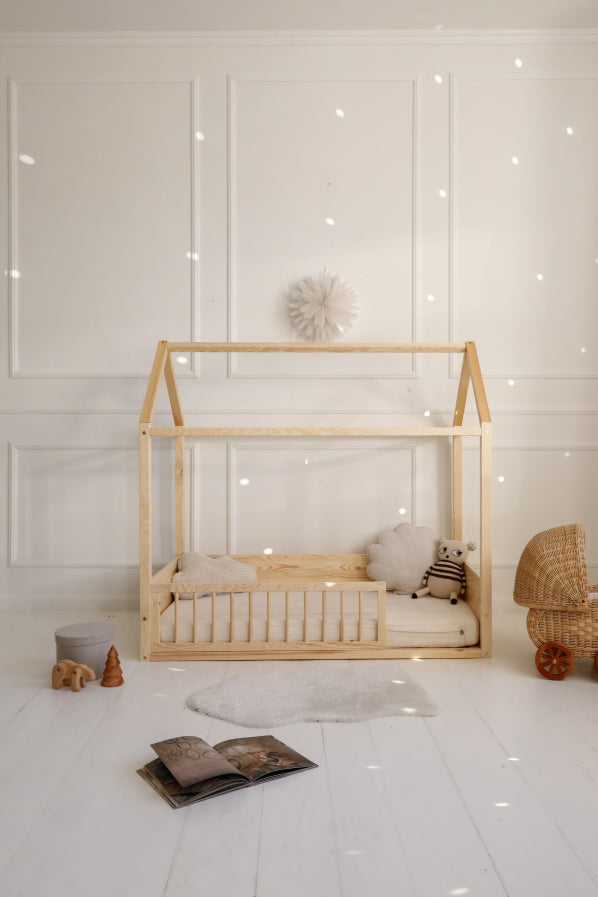 Zestaw Wood Nest 90 x 200 z kompletem barierek