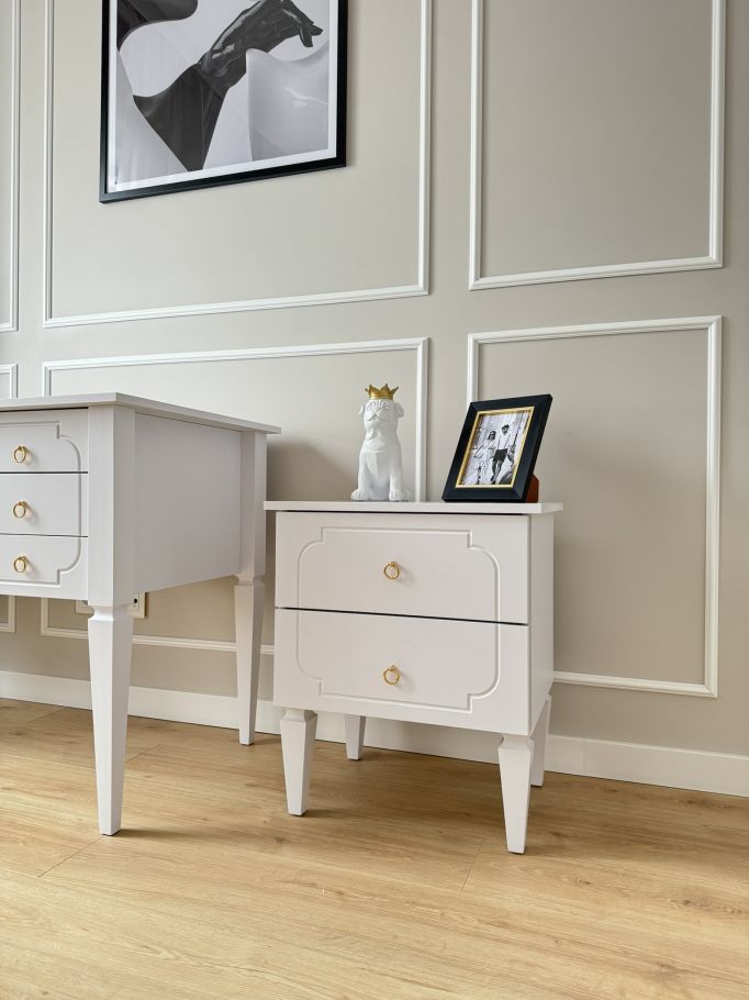 Royal timeless white szafka nocna