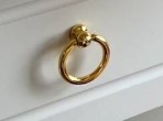 Royal handle - gold knocker