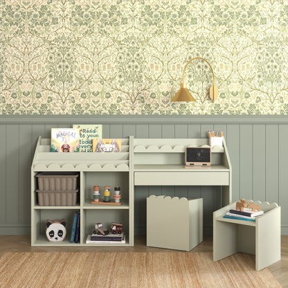Montessori Book Nook Kinderstuhl Salbei – ein funktionaler Kindersitz