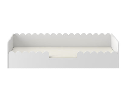 Book Nook snow Montessori children's bed 80x160 with drawer