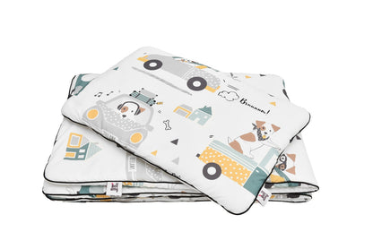 Jackie Town Bettwäsche 2-teilig mit Füllung 100x135