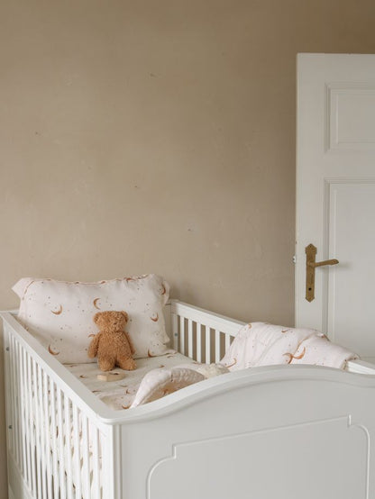 Royal  timeless white łóżeczko 70x140 z szufladą