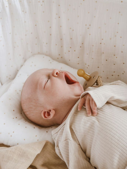 Moses Basket Set Golden Dots Snow