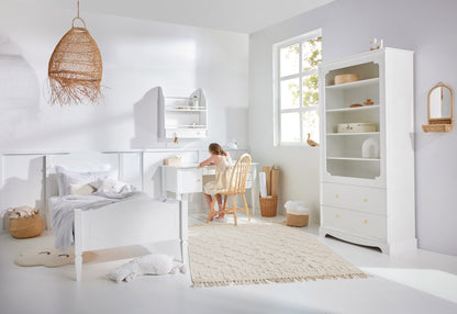 Royal  timeless white łóżko 90x200