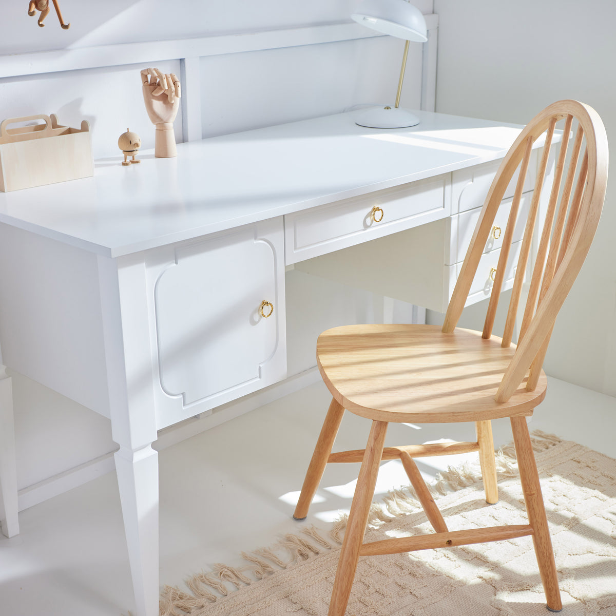 Royal  timeless white biurko
