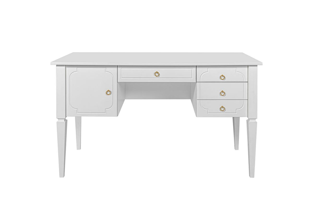 Royal  timeless white biurko