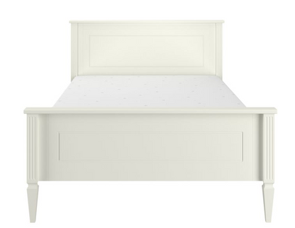 Ines elegant white łóżko 120x200