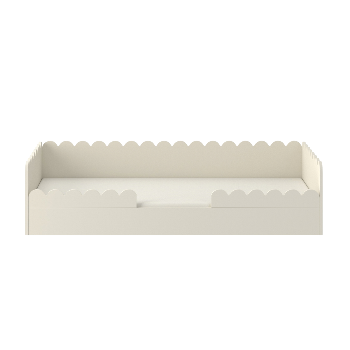 Book Nook latte łożko dziecięce  w stylu Monetssori 80x160 z szufladą