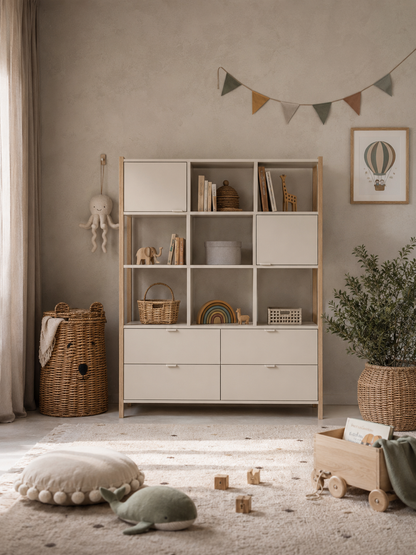 Regal Versa Wide – ein modernes Regal für Kinder- und Jugendzimmer