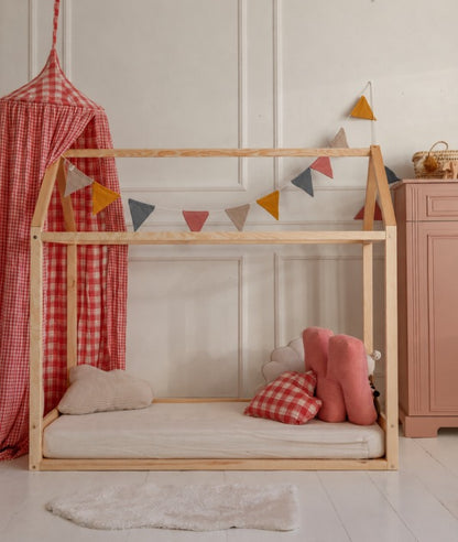 Wood Nest – Montessori House Bed 70 × 140 cm