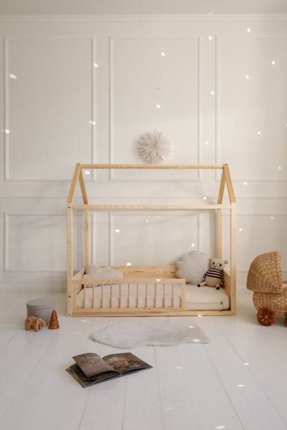 Zestaw Wood Nest 90 x 200 z kompletem barierek
